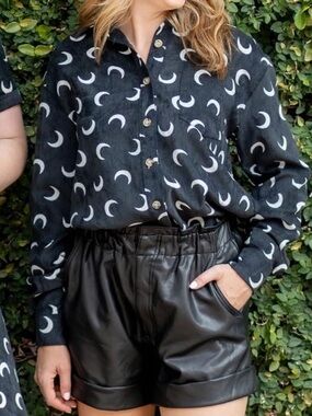 Corduroy Crescents Shirt
